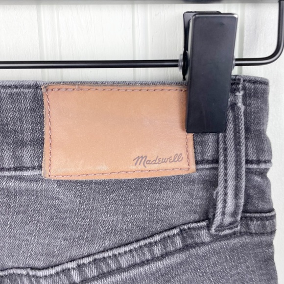 Madewell 9" High-Rise Skinny Jeans in Berkeley Black Button Fly H3026 Size 25 - Picture 10 of 12